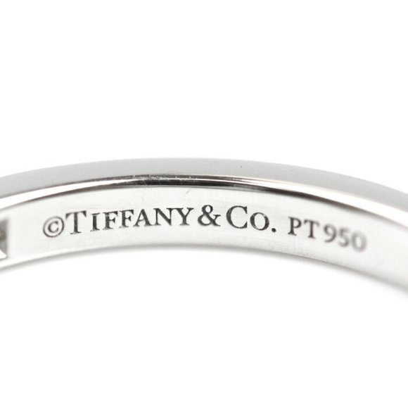 TIFFANY Authentic Silver Diamond Eternity Ring Rings